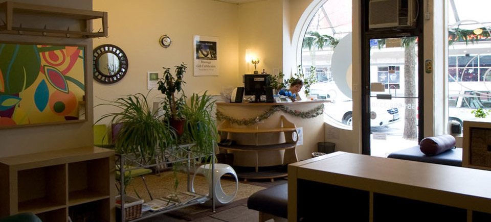 Massage at The Backrub Store, St. Paul